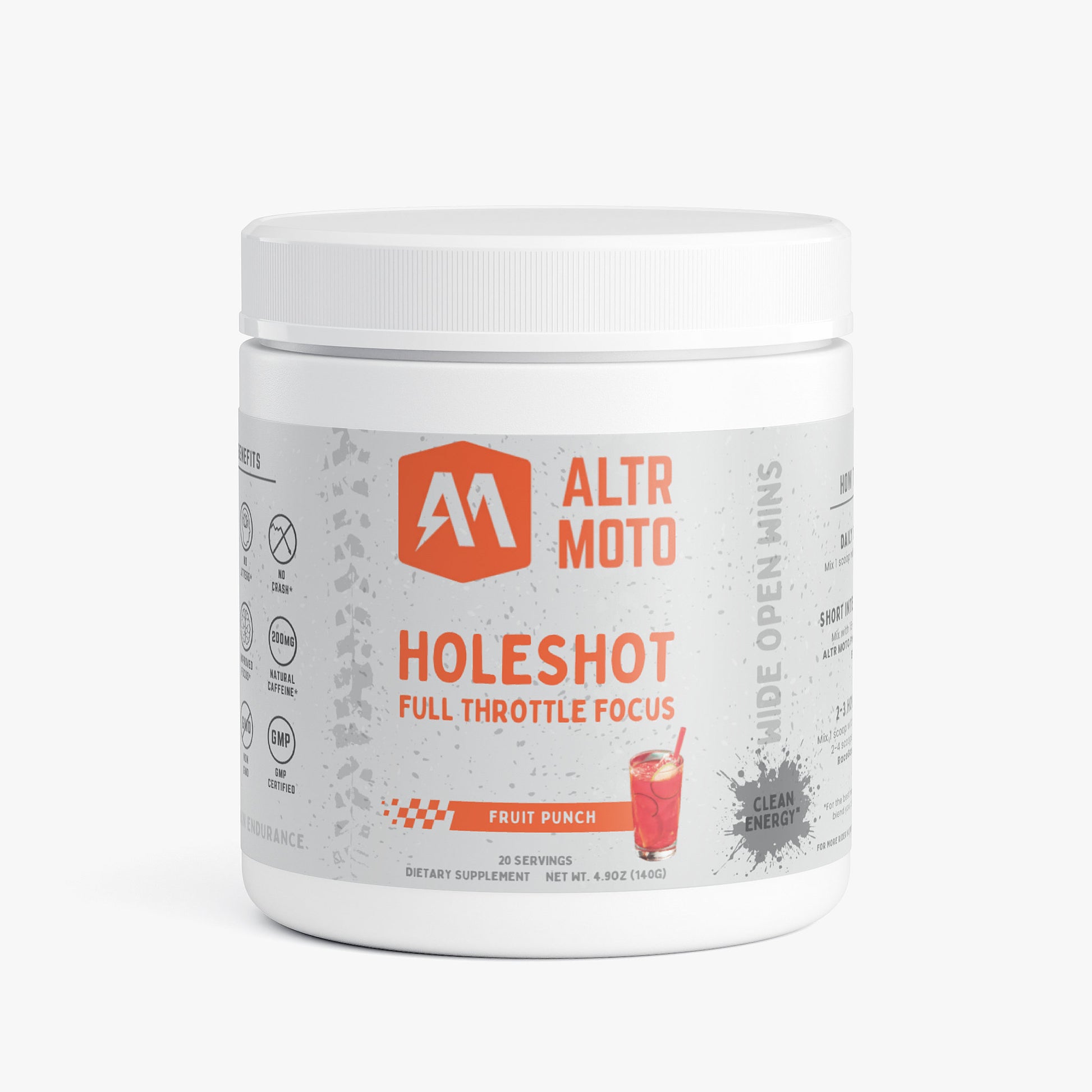 HOLESHOT- Focus + Energy (Fruit Punch)