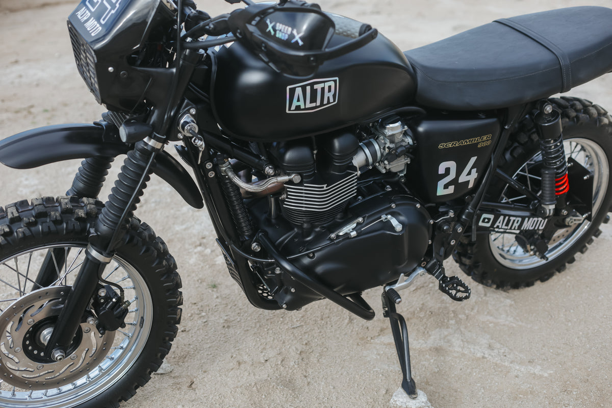 2012 Triumph Scrambler Desert Sled