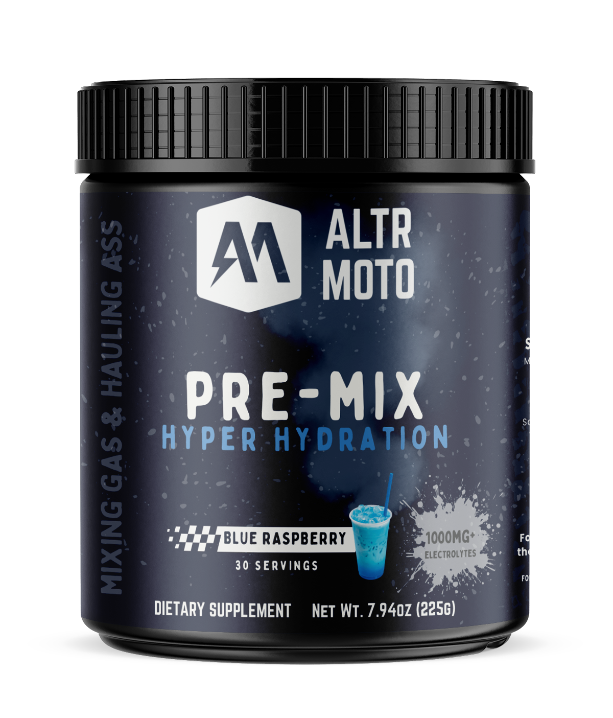 Pre-Mix Hyper Hydration Mix - (Blue Raspberry)