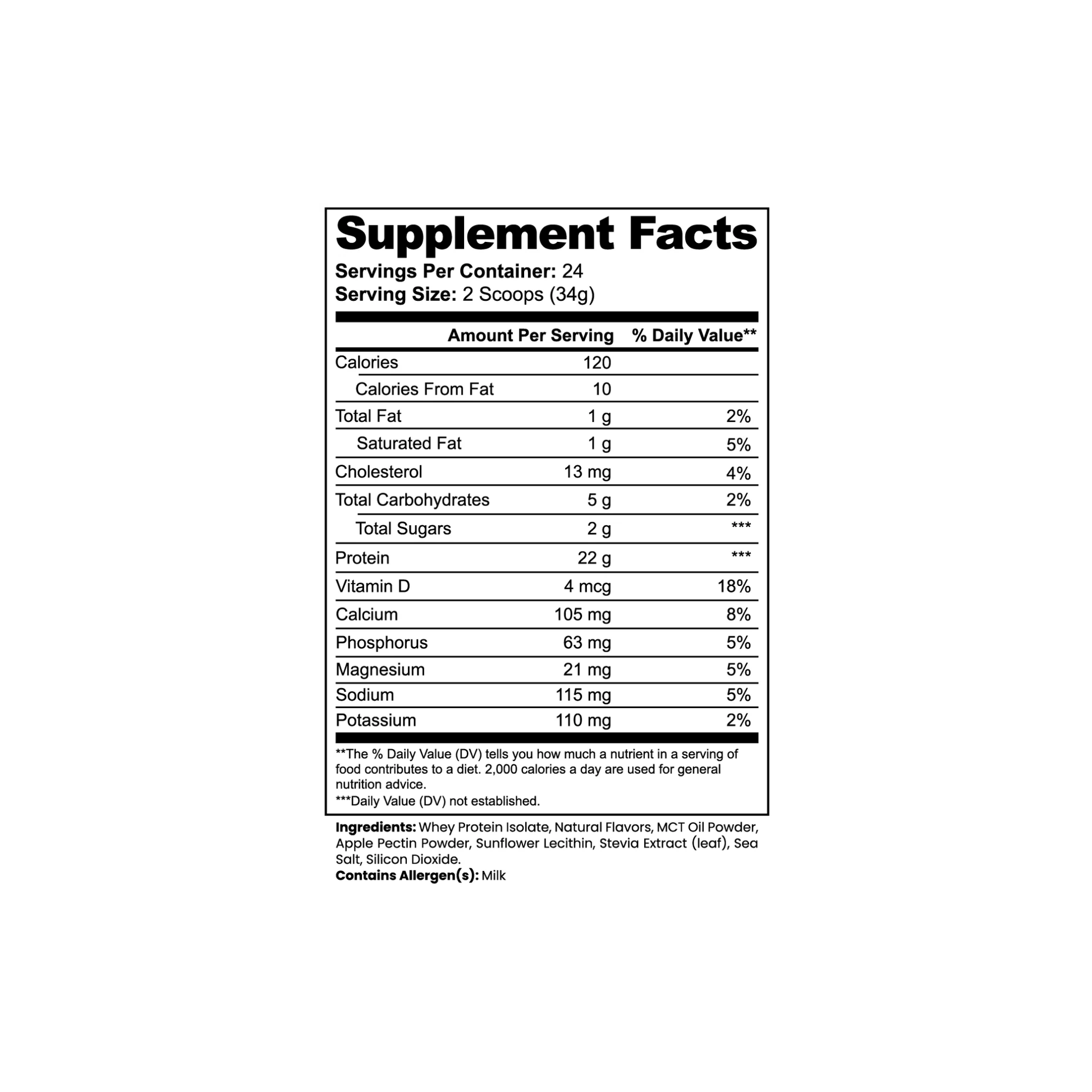 ALTR MOTO Rebuild Rider Recovery Blend Vanilla Milkshake for Offroad Racers Supplement Facts